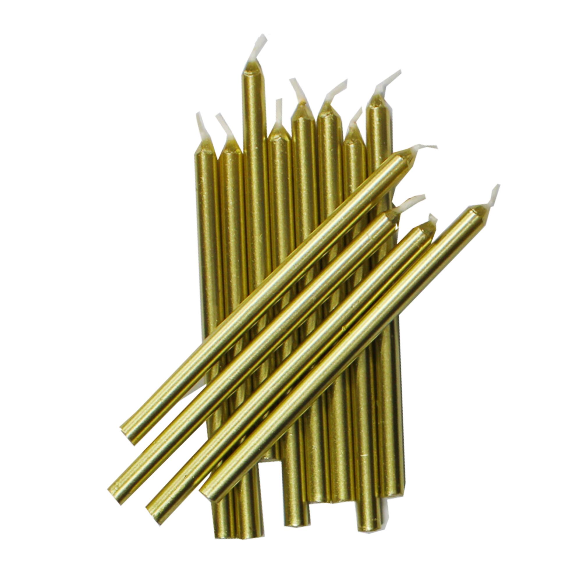 12 Packs: 12 ct. (144 total) Metallic Candles by Celebrate It